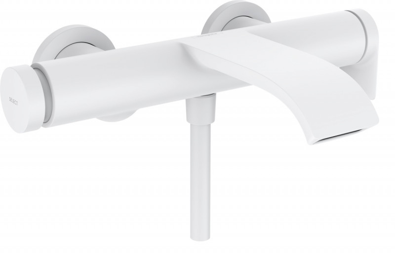 Hansgrohe FinishPlus Vivenis bateria wannowa ścienna biały matowy 75420700