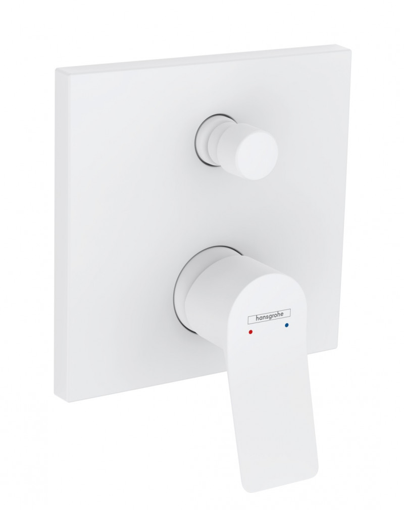 Hansgrohe FinishPlus Vivenis bateria wannowo-prysznicowa podtynkowa biały matowy 75415700