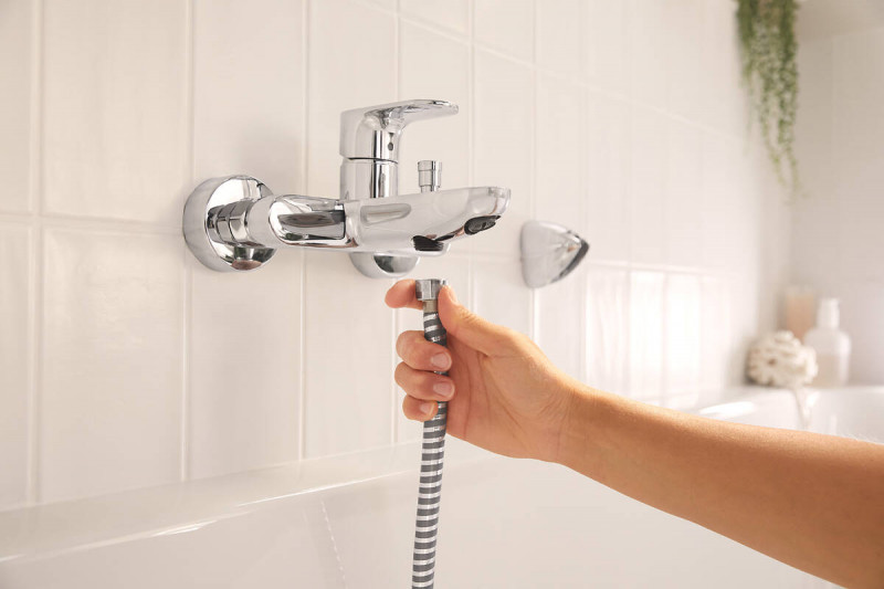 Hansgrohe Rebris S bateria wannowa ścienna chrom połysk 72440000