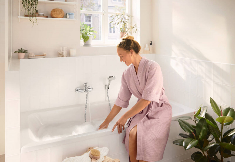 Hansgrohe Rebris S bateria wannowa ścienna chrom połysk 72440000