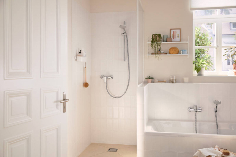 Hansgrohe Rebris S bateria prysznicowa ścienna chrom połysk 72640000