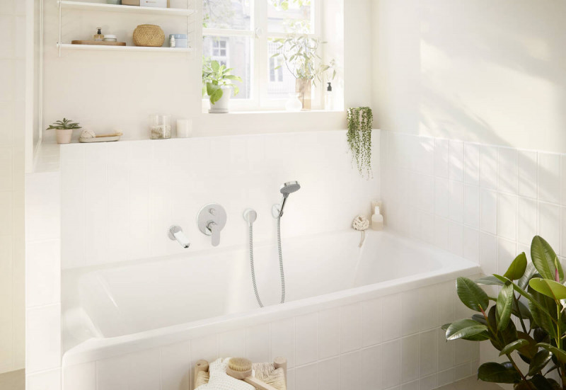 Hansgrohe Rebris S wylewka wannowa chrom połysk 72430000