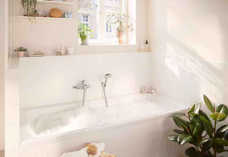 Hansgrohe Rebris S bateria wannowa ścienna chrom połysk 72440000