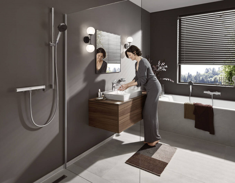 Hansgrohe Vivenis bateria prysznicowa ścienna chrom połysk 75620000