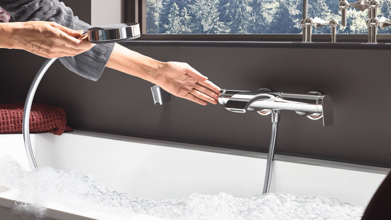 Hansgrohe Vivenis bateria wannowa ścienna chrom połysk 75420000