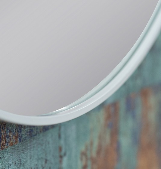 Kraft Soft AMB lustro okrągłe fi 60 z podświetleniem LED biały mat