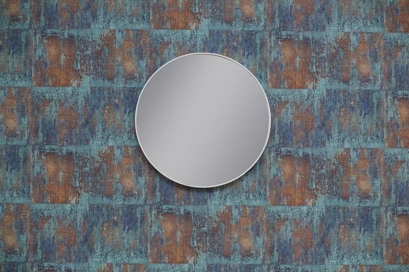 Kraft Olymp AMB lustro okrągłe fi 60 cm z podświetleniem LED biały mat