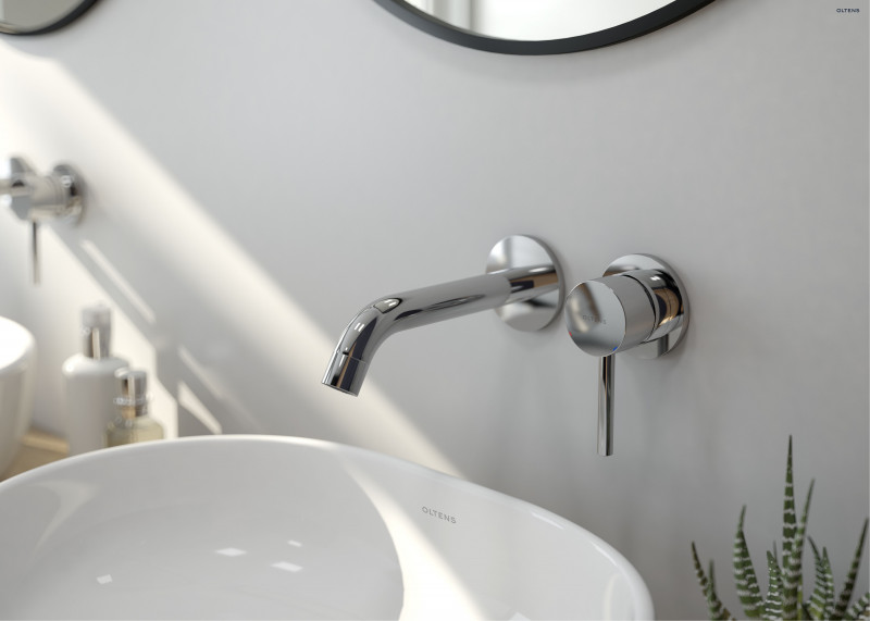 Oltens Molle bateria umywalkowa podtynkowa kompletna chrom 32100100