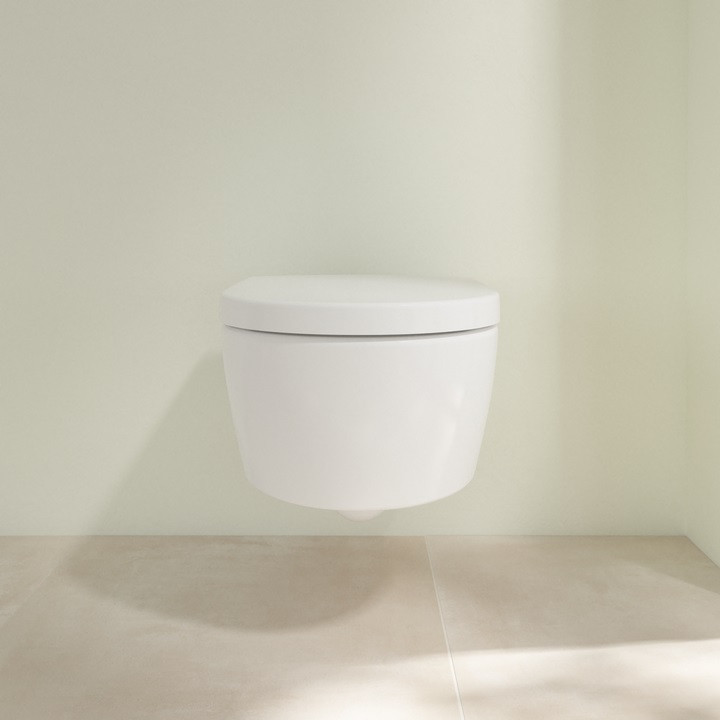 Villeroy&Boch Avento DirectFlush muszla wisząca + deska wolnoopadająca Stone White CeramicPlus 5656HRRW