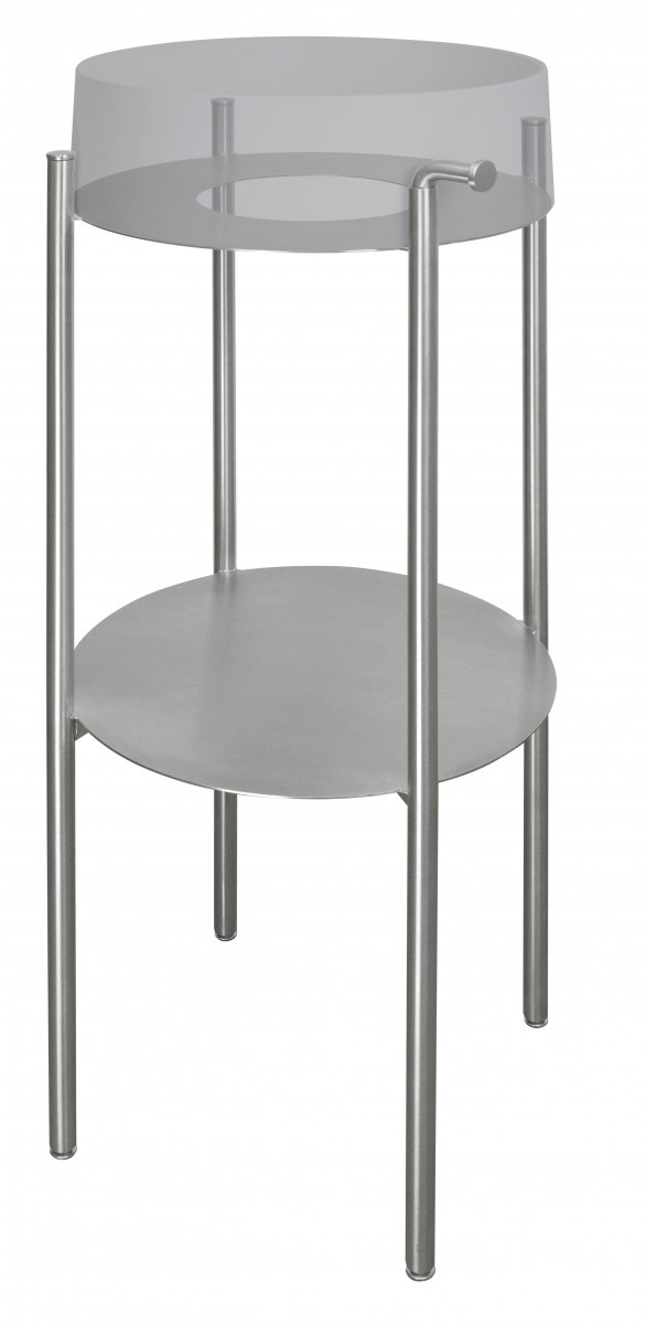 Deante Silia konsola łazienkowa stojąca stal szczotkowana CKSF36A