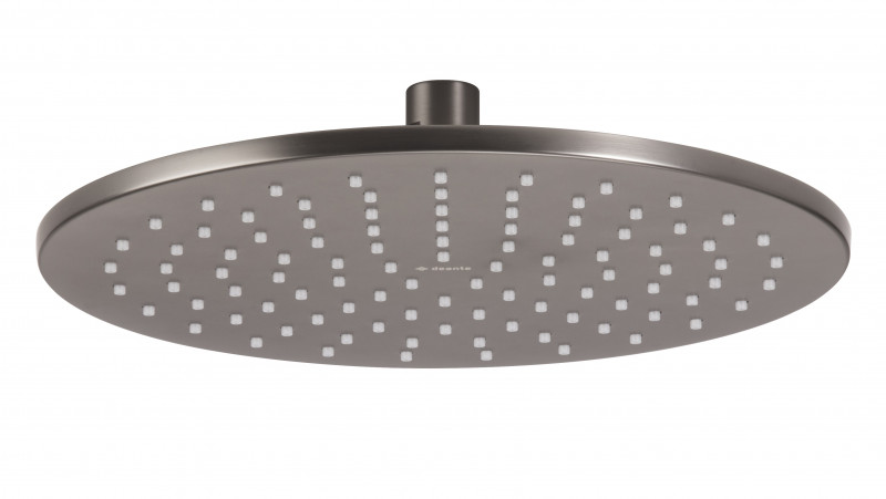 Deante Cascada deszczownica głowica prysznicowa okrągła 25x25 cm titanium NACD00K