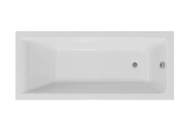 Excellent Savia wanna prostokątna 160x70 z nogami WANL.SAV16WH