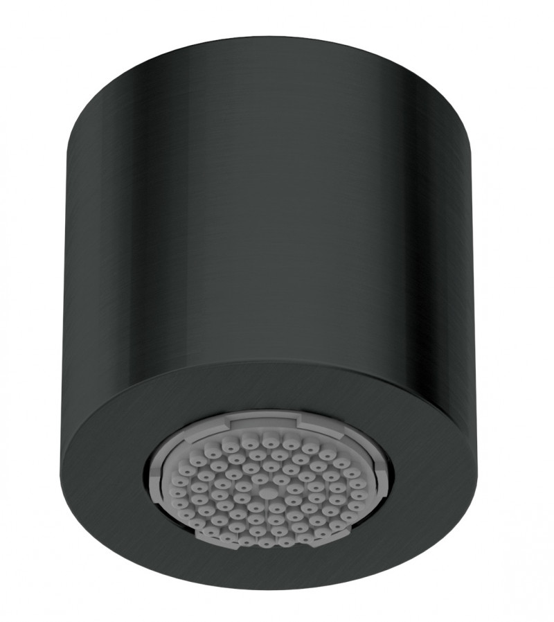 Deante Silia deszczownica głowica prysznicowa 1-funkcyjna czarny matowy NQSN30K