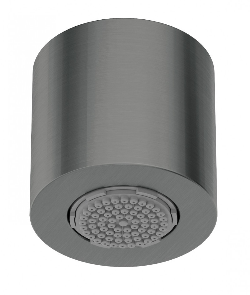 Deante Silia deszczownica głowica prysznicowa 1-funkcyjna titanium NQSD30K