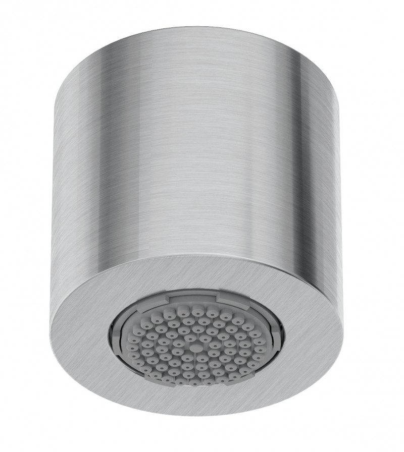 Deante Silia deszczownica głowica prysznicowa 1-funkcyjna stal szczotkowana NQSF30K