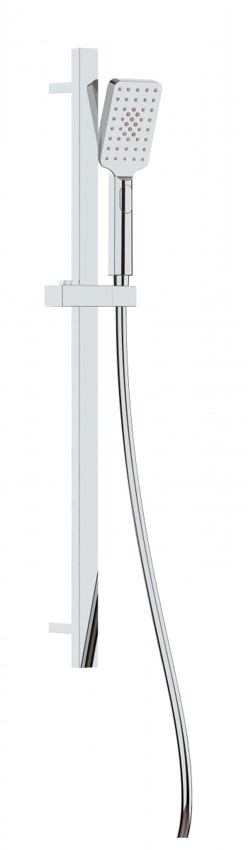 Deante Alpinia zestaw prysznicowy 3-funkcyjny z drążkiem chrom NGA052K