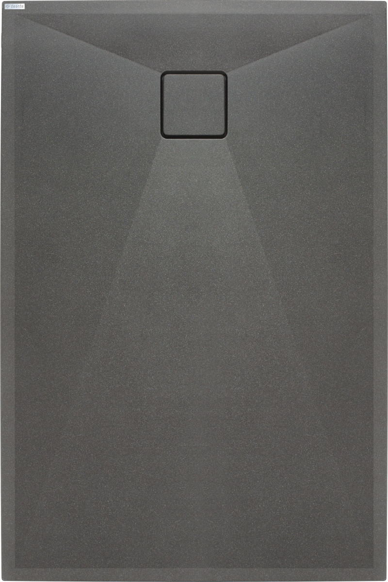 Deante Correo brodzik prostokątny płaski 140x80 granit antracyt/titanium KQRT48B