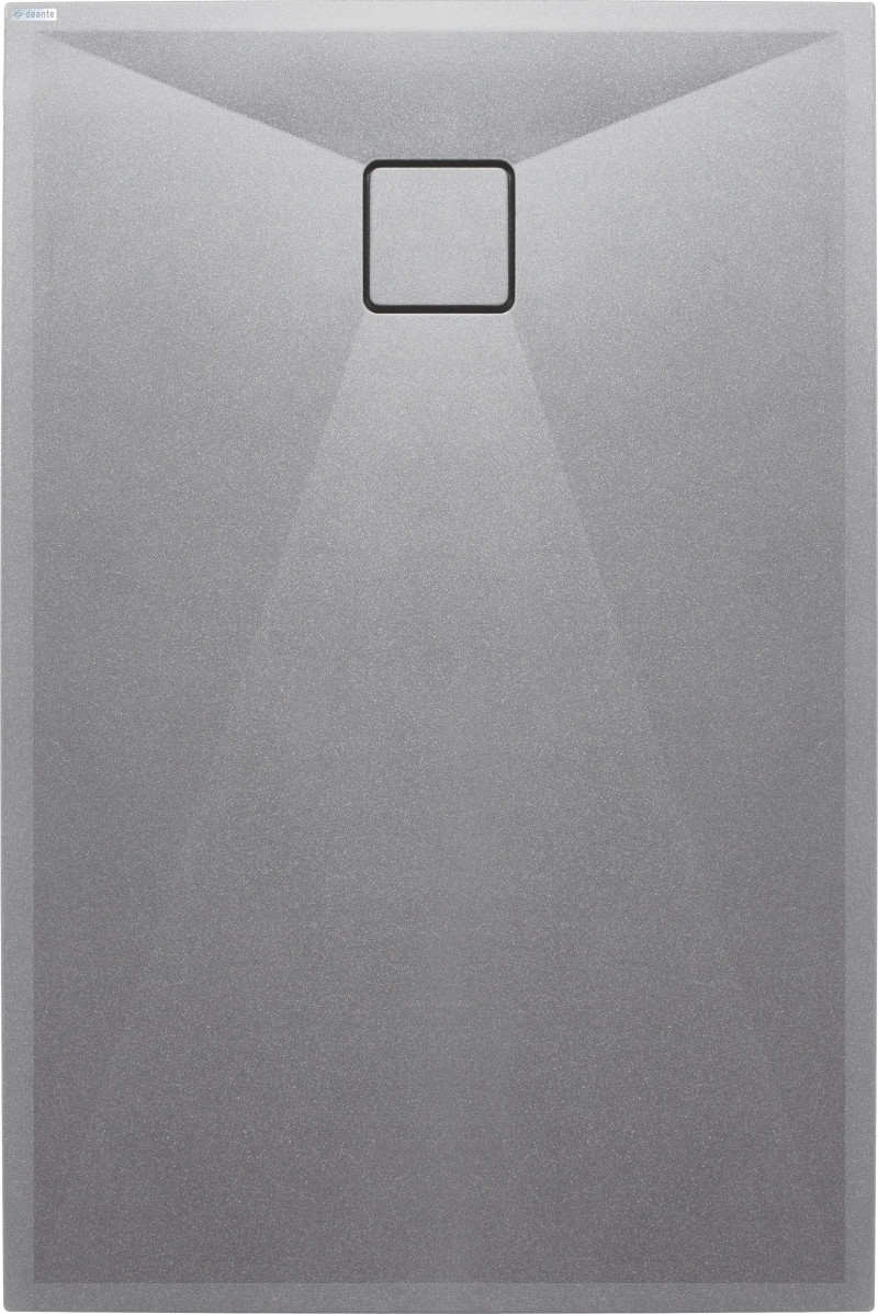 Deante Correo brodzik prostokątny płaski 140x90 granit szary metalic KQRS47B