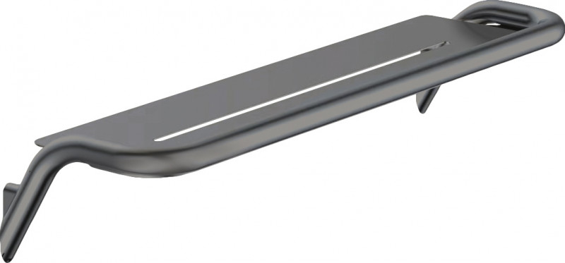 Deante Silia wieszak półka ścienna titanium ADID511