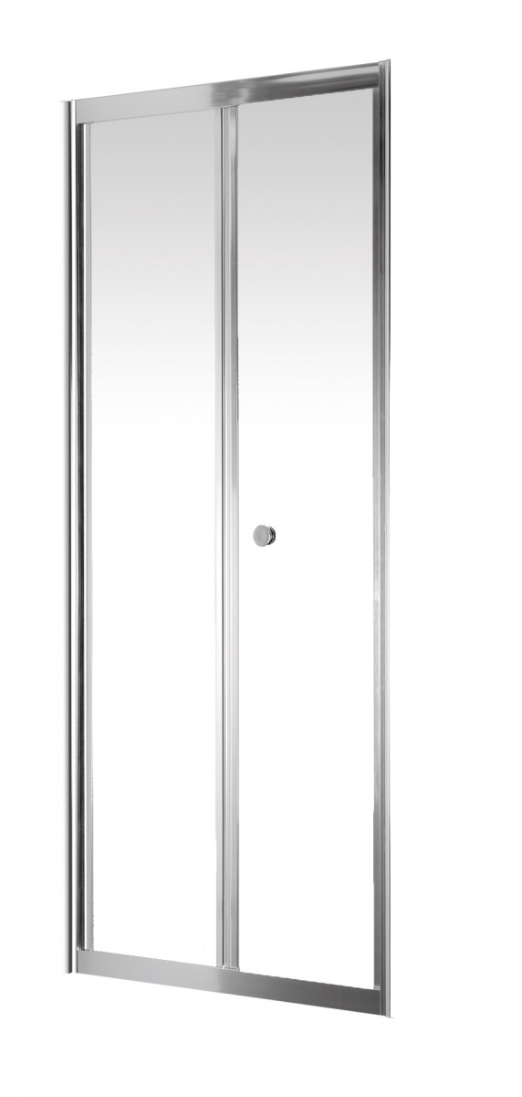 Deante Jasmin Plus drzwi wnękowe składane 90 cm L/P chrom/przeźroczyste Active Cover KTJ021D