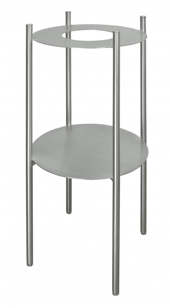 Deante Silia konsola łazienkowa stojąca stal szczotkowana CKSF36A