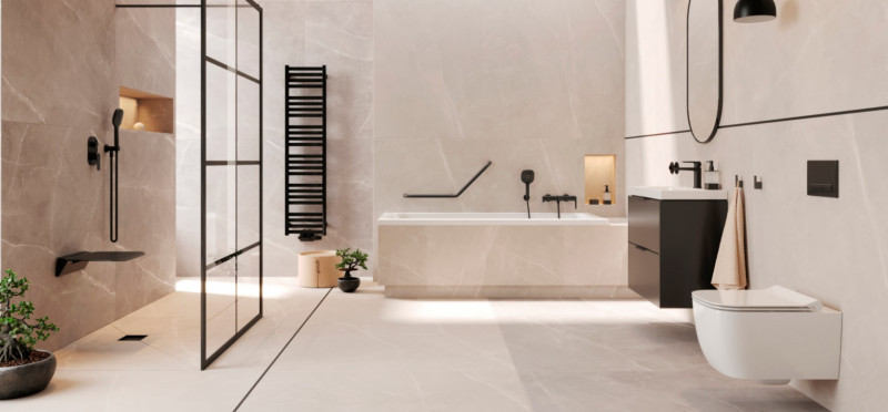 Excellent Savia wanna prostokątna 170x75 z nogami WANL.SAV170.75WH