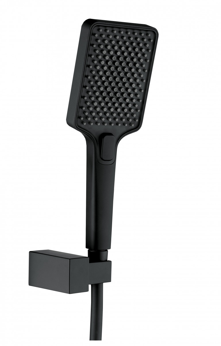 Deante Anemon zestaw prysznicowy punktowy czarny matowy NBZN41K