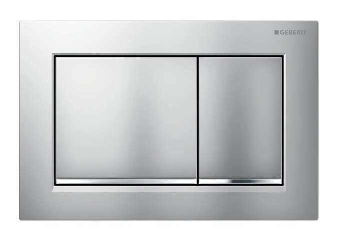 Geberit Omega 30 przycisk do stelaża chrom matowy / błyszczcy / chrom matowy 115.080.JQ.1 - !!!!!
