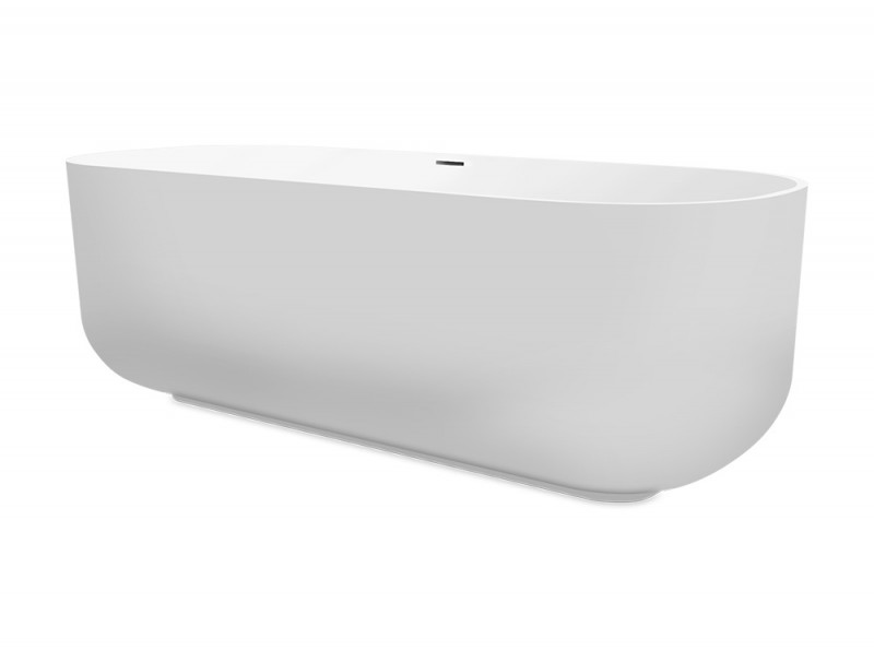 Cristalstone Separado Cuatro wanna wolnostojąca 170x70 cm biały matowy, satynowy mat