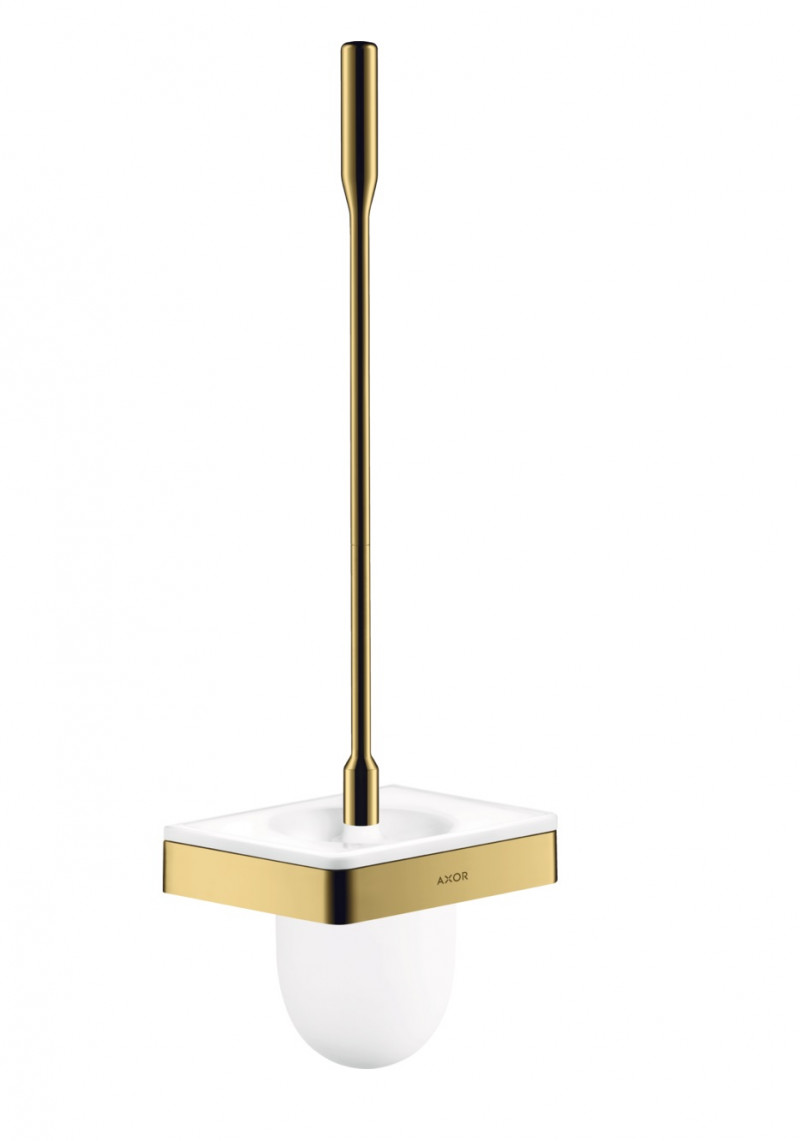 Axor Universal Softsquare szczotka toaletowa wisząca złoty optyczny polerowany 42835990