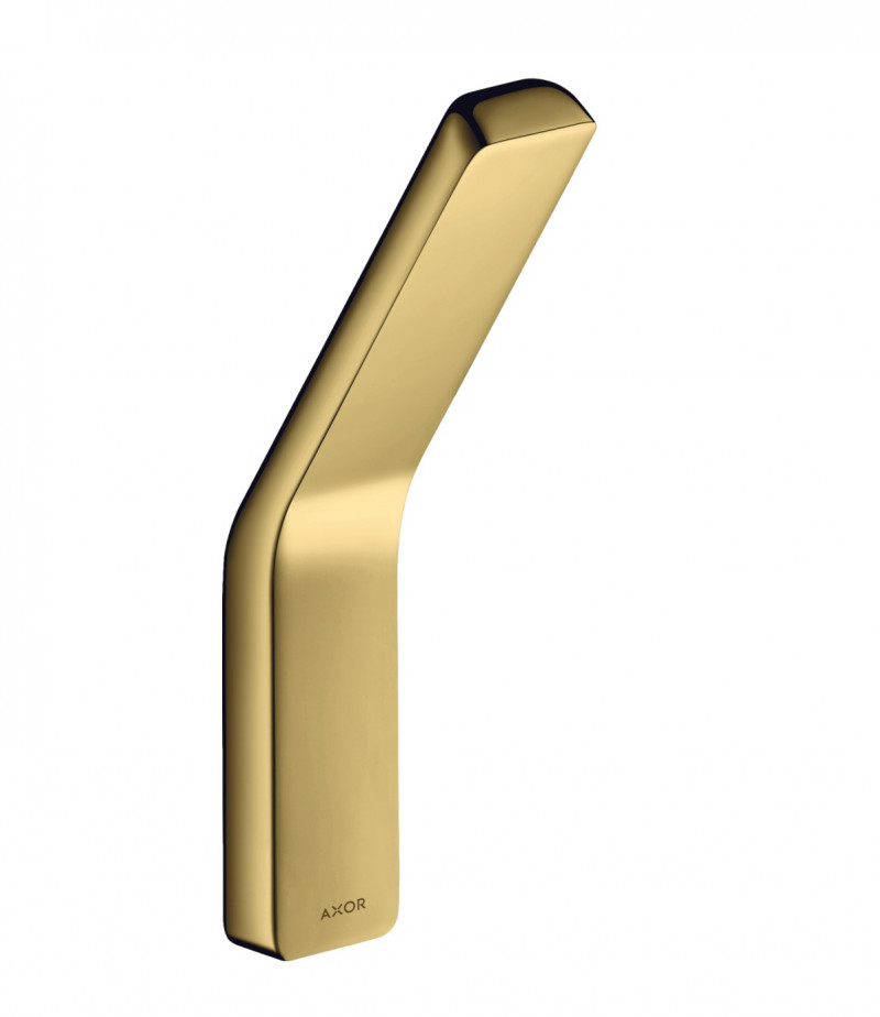 Axor Universal Softsquare haczyk pojedynczy złoty optyczny polerowany 42801990