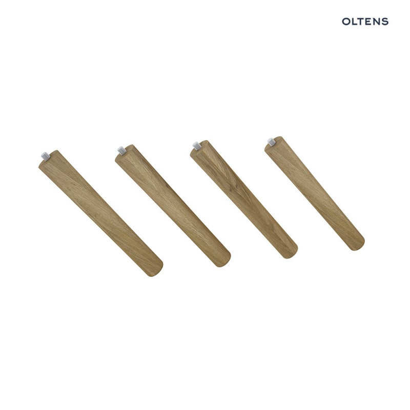 Oltens Hedvig nogi do szafki 4 sztuki dąb naturalny 69001060