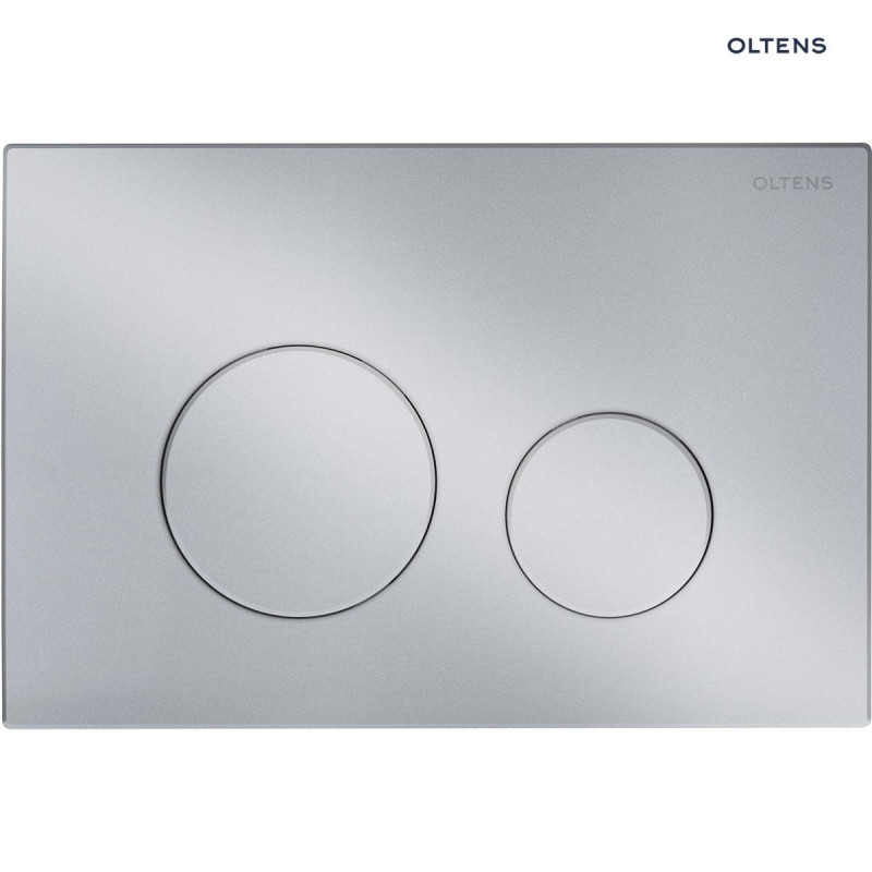 Oltens Lule przycisk spłukujący do WC chrom mat 57102200
