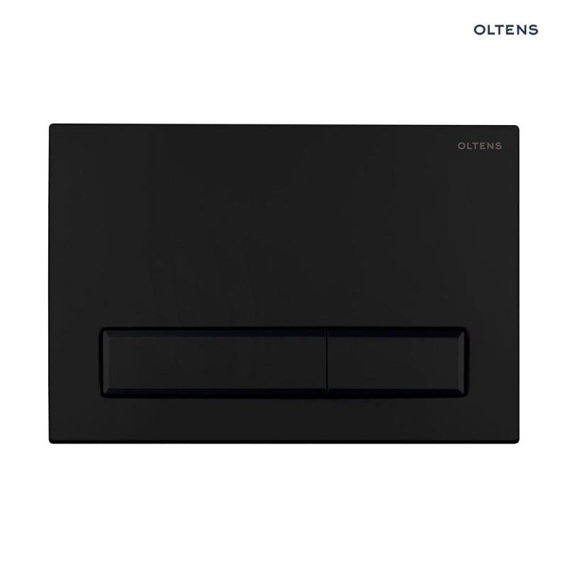 Oltens Torne przycisk spłukujący do WC czarny mat 57103300