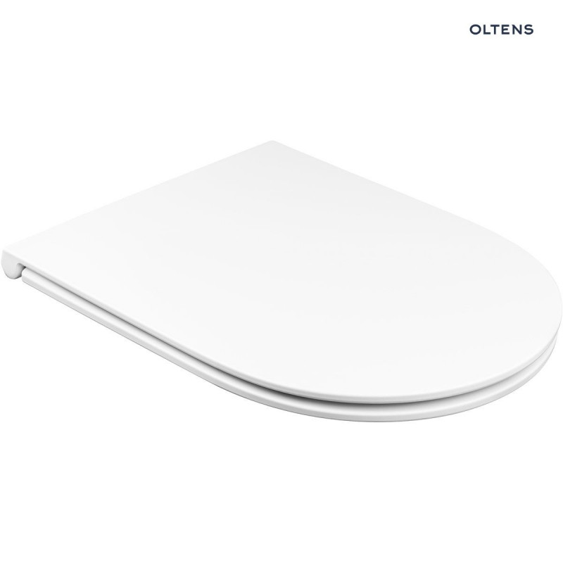 Oltens Jog deska sedesowa wolnoopadająca slim duroplast biały 45102000