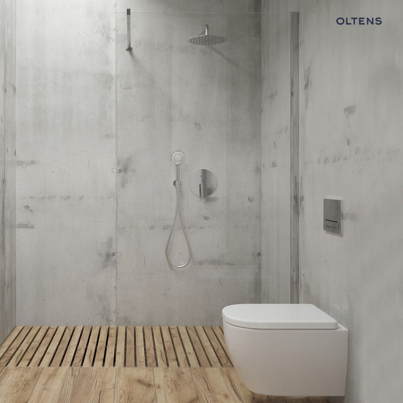 Oltens Vernal deska sedesowa wolnoopadająca slim duroplast biała 45104000