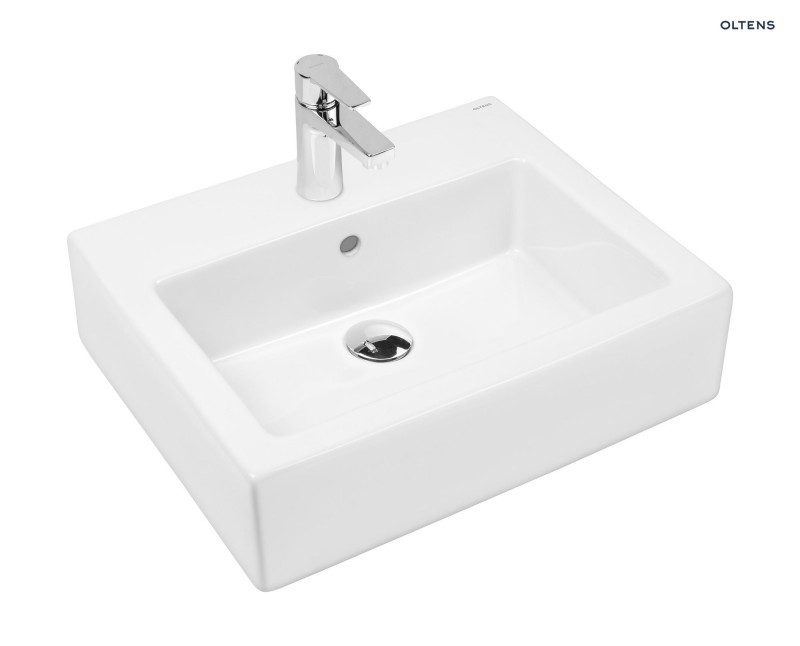 Oltens Susa umywalka wisząca 50x41 cm biała 41403000