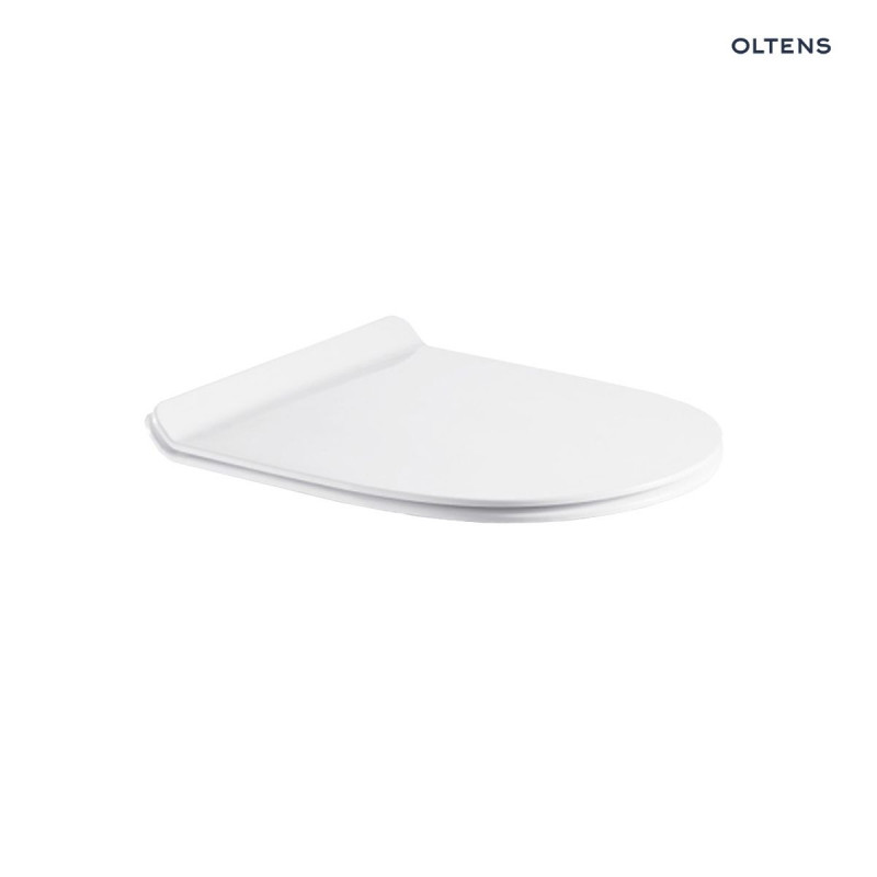 Oltens Hamnes deska sedesowa wolnoopadająca duroplast Slim biała 45110000