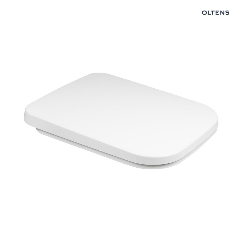 Oltens Ribe deska sedesowa wolnoopadająca duroplast biała 45107000