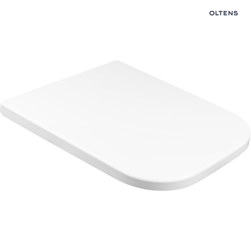 Oltens Vernal deska sedesowa wolnoopadająca slim duroplast biała 45104000