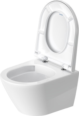 Duravit D-neo Compact Rimless muszla wisząca 48cm + deska wolnoopadjąca biały alpin 45880900A1