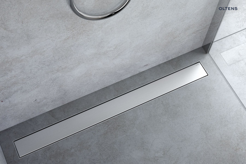 Oltens Langan 60 uniwersalny 2w1 odpływ prysznicowy liniowy 60 cm z kołnierzem 30001000