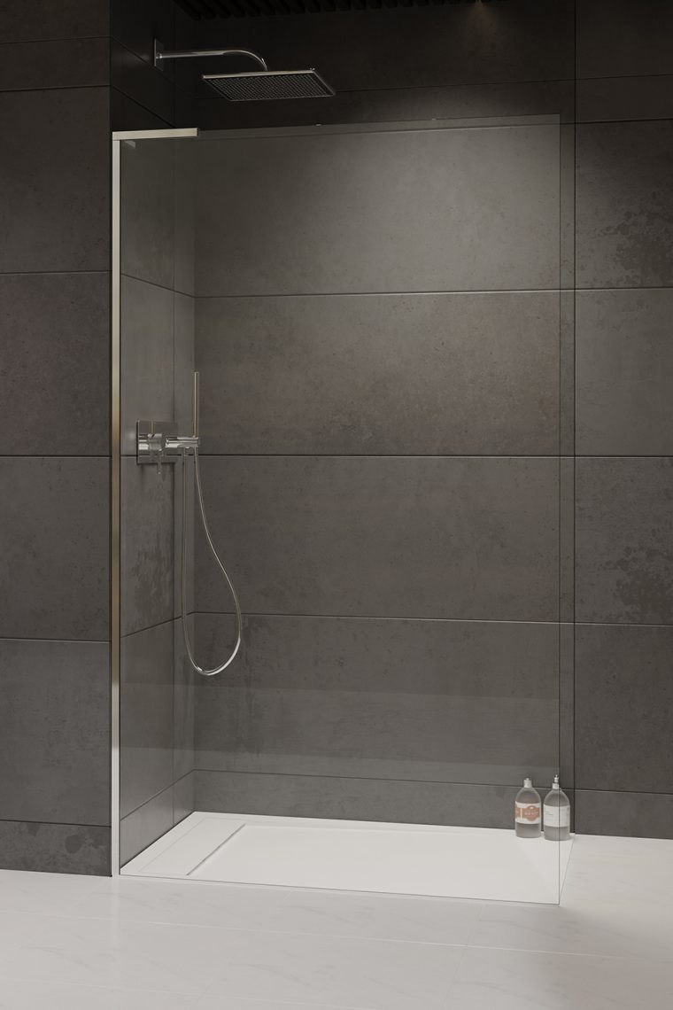 Radaway Modo SL II kabina typu Walk-In 70 lewa chrom przeźroczyste Easy Clean 10319074-01-01L