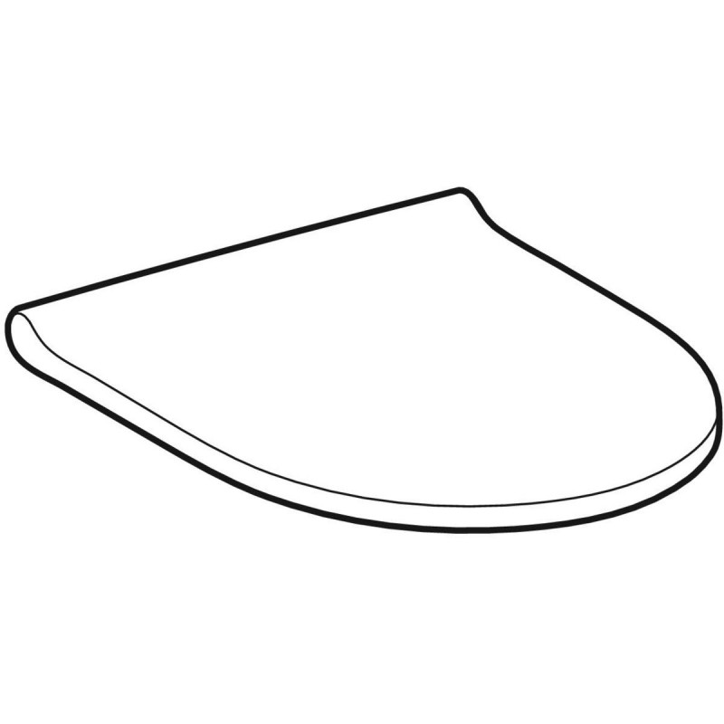 Geberit Acanto deska wolnoopadająca do WC biały 502.719.01.1