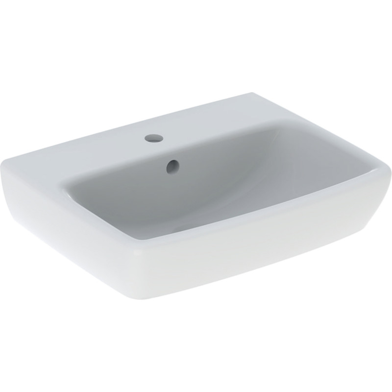 Geberit Selnova Square Compact umywalka wisząca 45x35 cm biały 500.322.01.7