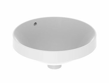 Geberit Variform umywalka okrągła wpuszczana w blat 40x40 cm KeraTect 500.700.00.2