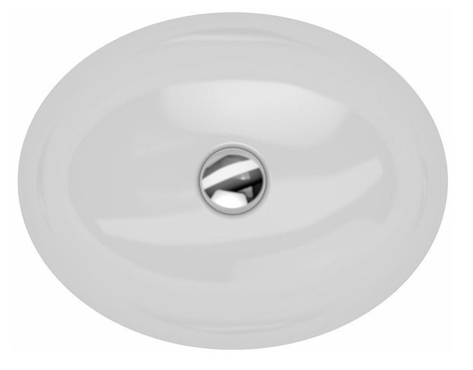 Geberit Variform umywalka owalna podblatowa 50x40 cm 500.752.01.2