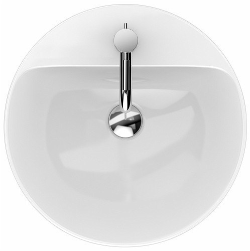 Geberit Variform umywalka okrągła stawiana na blat 45 cm 500.769.01.2