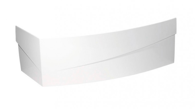 Polysan Evia R 160 obudowa narożna prawa biały 12813