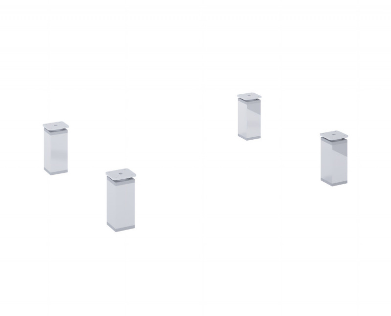 Roca Alpine zestaw 4 nóg chrom A817003339